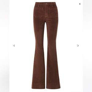 VERONICA BEARD - SHERIDAN BELL-BOTTOM PANT | CORDUROY CHICORY